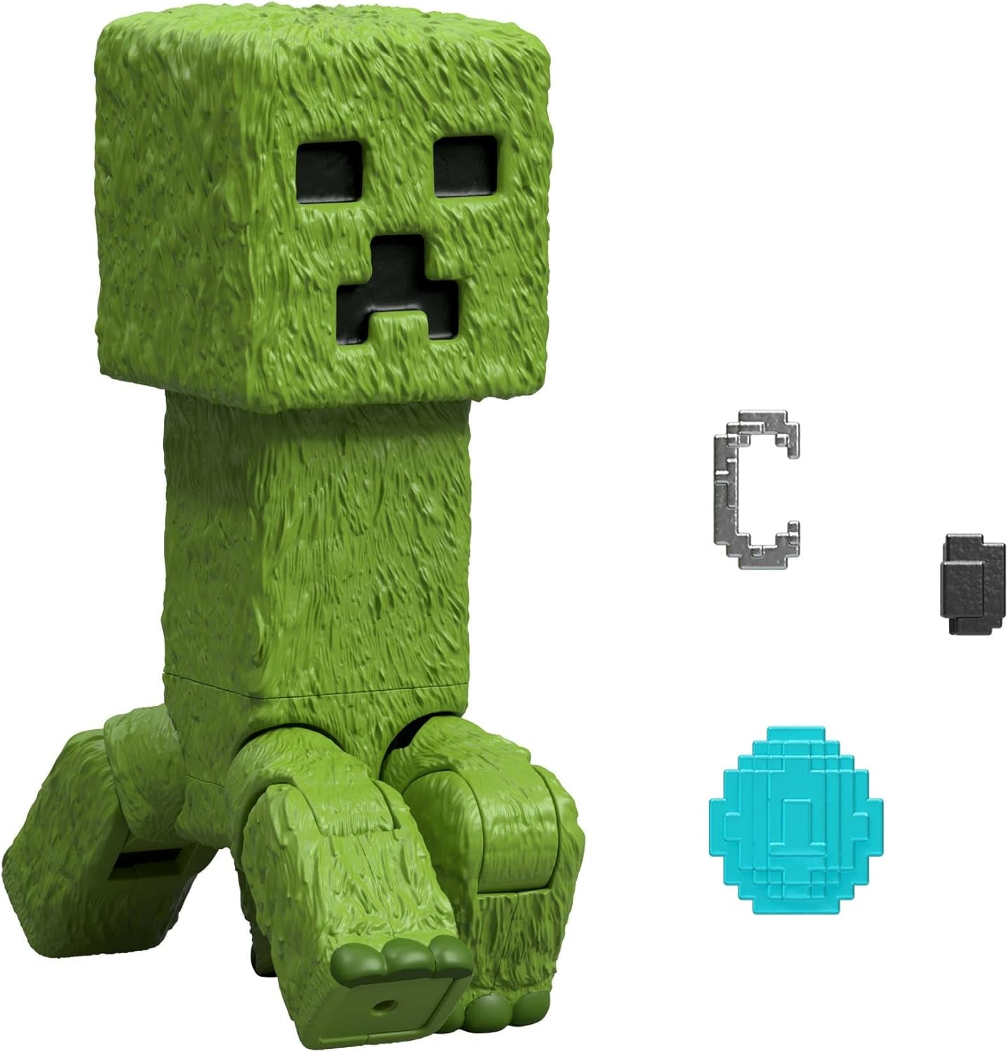 Zestaw Mattel Minecraft Story z 4 figurkami i 3 akcesoriami Spotkania w świecie Zestaw Minecraft Inspirowana filmem Kolekcjonerska zabawka JFR70 Figurki Naty Shop Creeper