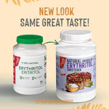 Natürliches Erythrit - Kristallzucker | 10G = 7G Zucker | Natürlicher Zuckerersatz - 0 Kalorien - 0 Glykämischer Index - Keto Und Paleo - 0 Netto-Kohlenhydrat - Kein GVO - Castello od 1907-1Kg Słodziki Naty Shop