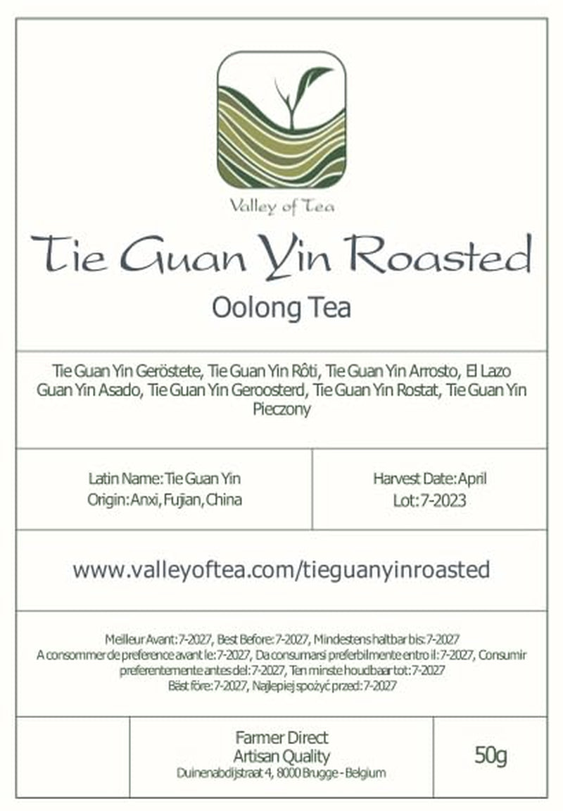 Tie Guan Yin Herbata Oolong - Palona niebieska herbata Ti Kuan Yin Chiny - Chińska herbata Wu Long Tieguanyin - Niebieska herbata Olongh Herbata Olongo