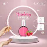 LALIILL Oliwka do skórek paznokci 75 ml - Himbeere Nagelpflegeöl - Nagelöl Pflege Für Nägel Nagelhaut - SPA Maniküre Naildesign Hände - Wegańskie - Z pipetą