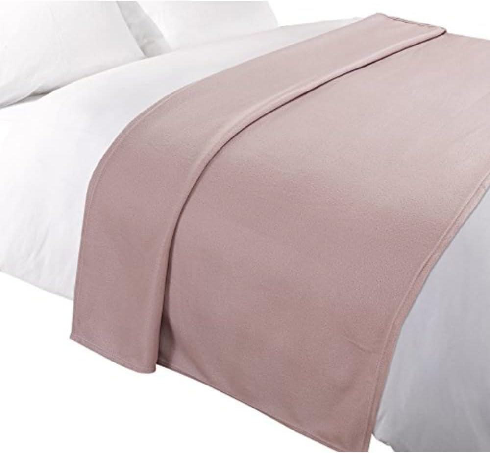 DREAMSCENE – Berwurf Decke, Tagesdecke, Fuchsia