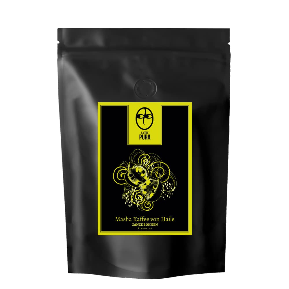 Kawa Masza od Haile-bio, całe ziarna kawy 500g