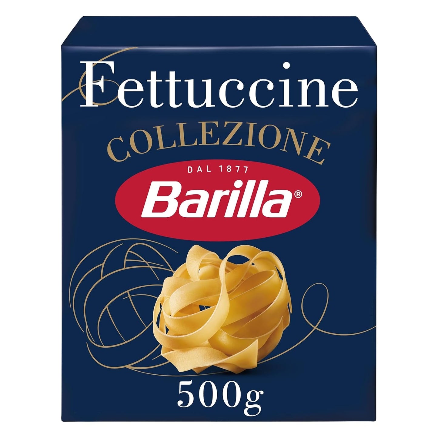 Pasta Barilla Collezione Fettuccine, (1 x 500 g) (3 sztuki w opakowaniu)