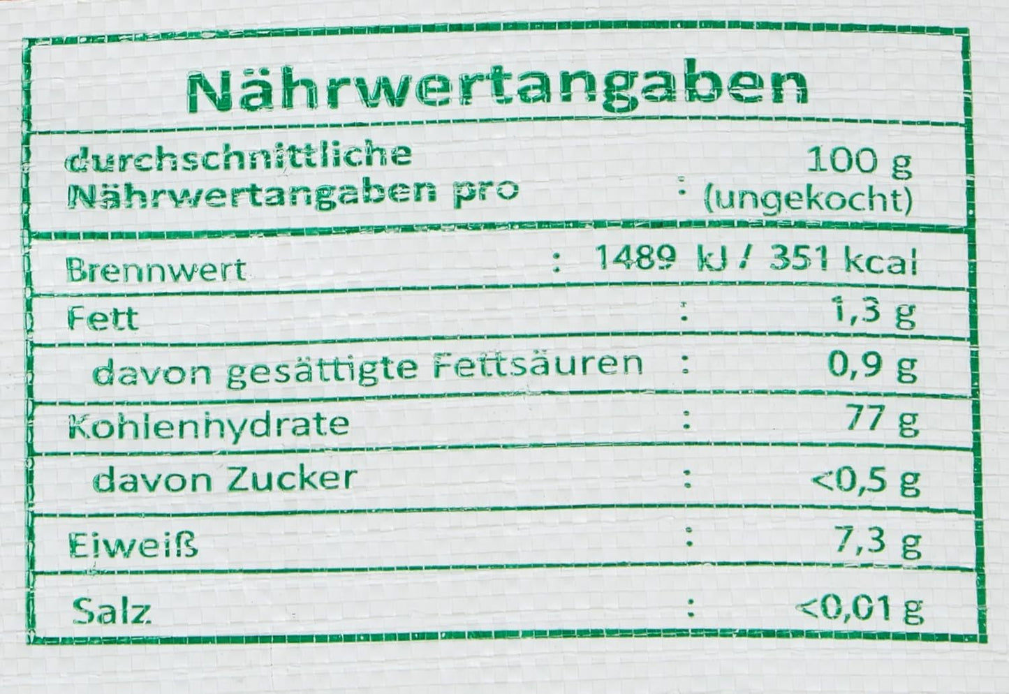 Ryż pachnący długoziarnisty 100%, 1 opakowanie (1 x 22,7 kg)