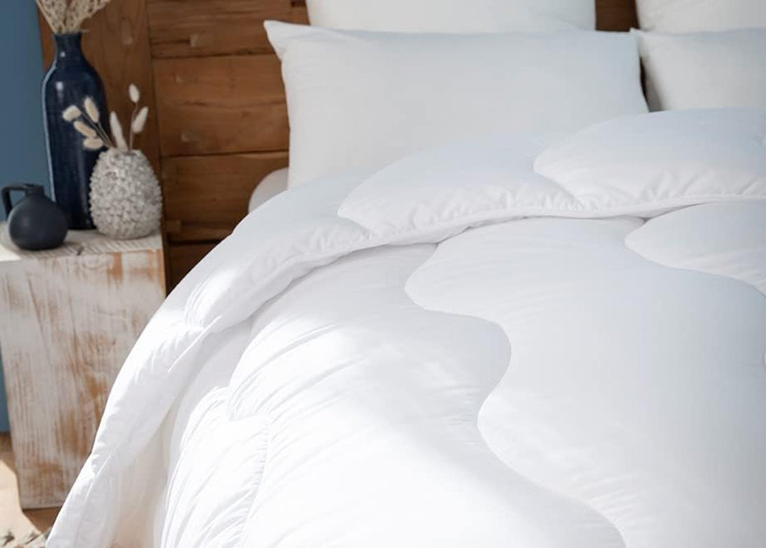 Abeil Couette Douceur Et Fraicheur Blanc Kołdra Feran Ice miękka i świeża, biała, 240 x 260 cm, poliester, 240X260 Kołdry i kołdry Naty Shop