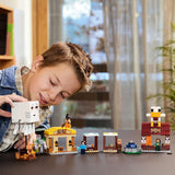 LEGO Minecraft Atak balonem duchów — zabawka dla graczy dla dzieci — gra wideo do budowania z domem, kurczakiem i golemem — gadżety filmowe dla chłopców w wieku od 10 lat — 21273 Zestawy do budowania Szukaj w sklepie LEGO