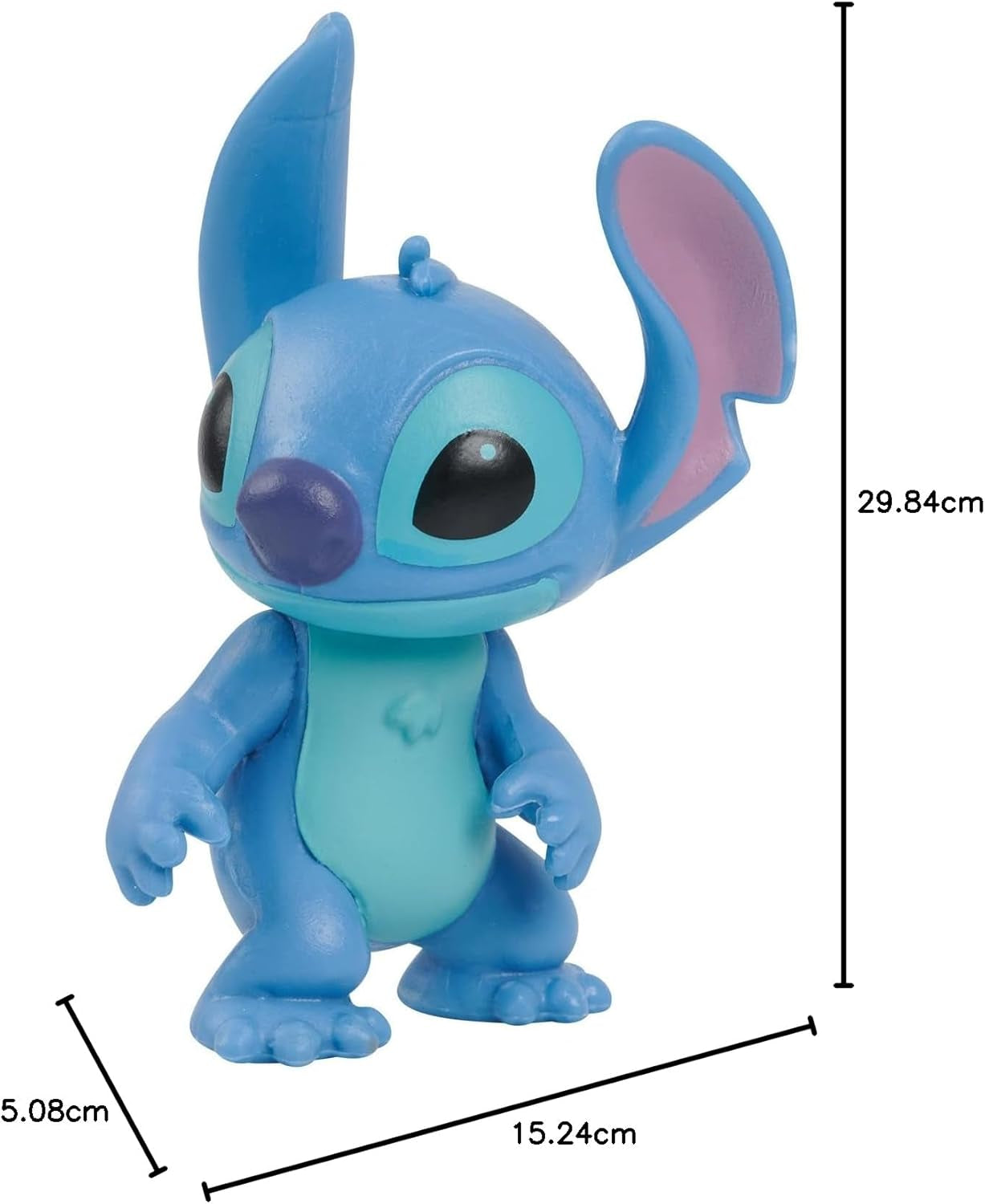 Stitch Disney's Lilo Kolekcjonerskie figurki przyjaciół Zestaw 8 figurek Wysokie na 5 cm Figurki kolekcjonerskie 3-letnia zabawka firmy Just Play Figurki Naty Shop