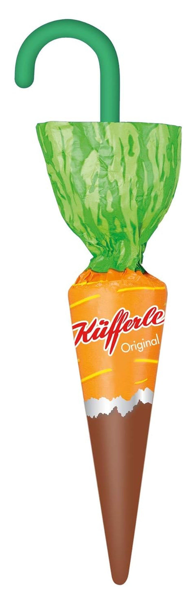 Küfferle, Marchewki w oryginalnej czekoladzie 810 g 60 szt., Czekolada mleczna, 1 szt.