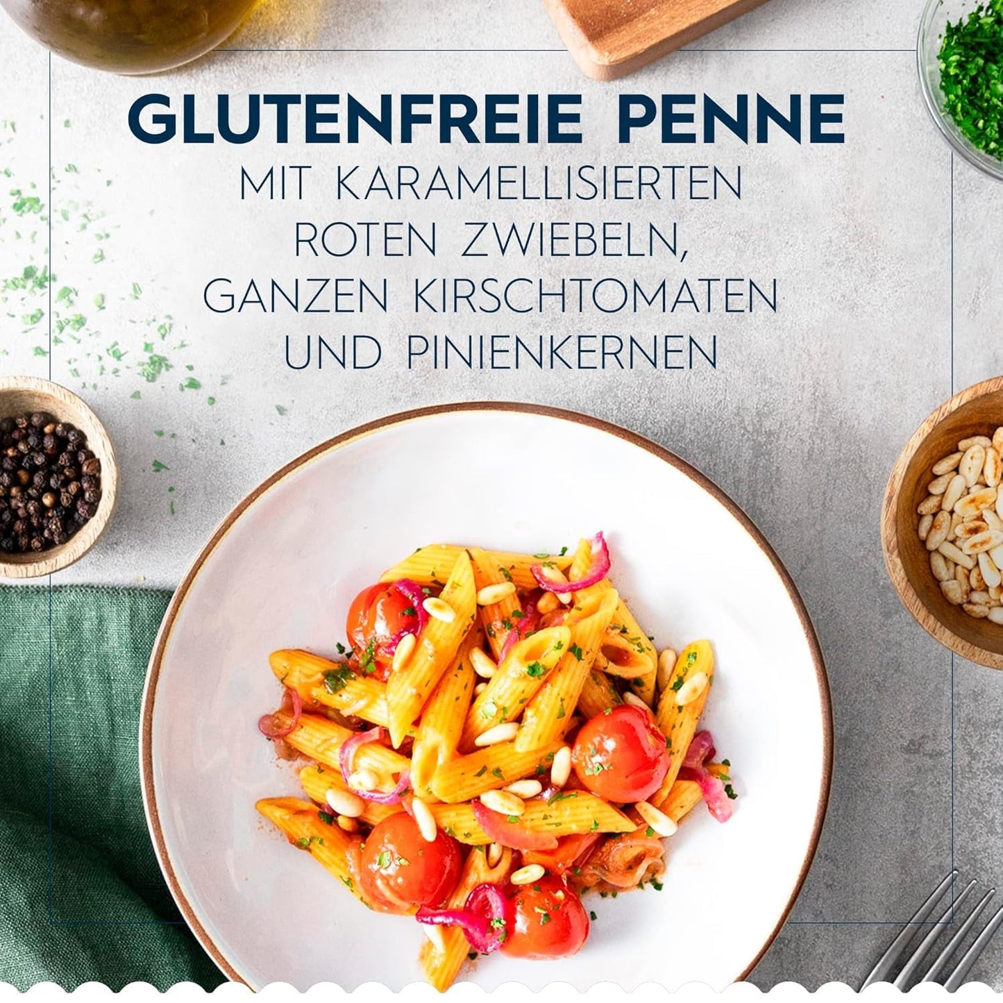 Barilla Penne Rigate bezglutenowy makaron z pysznej kukurydzy i ryżu - idealny dla osób z celiakią lub nietolerancją glutenu (14 x 400g)