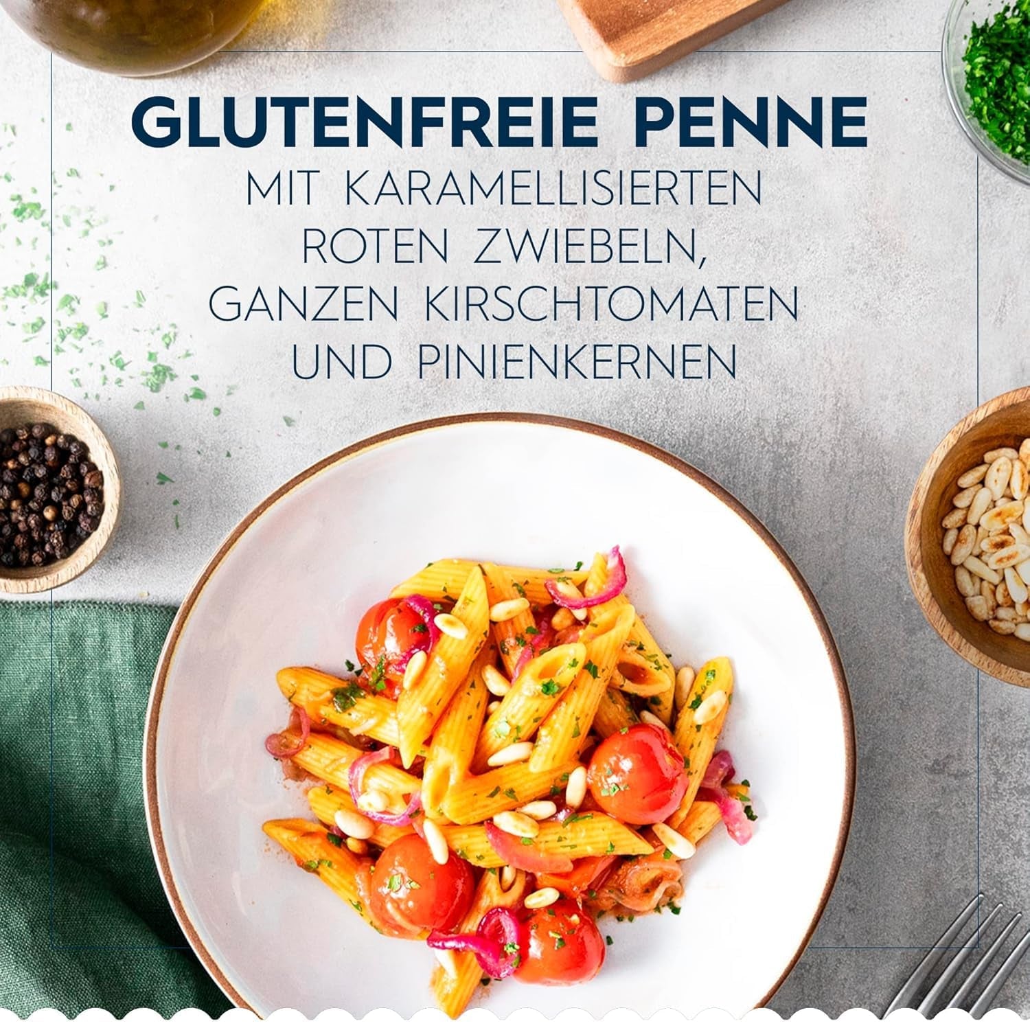 Barilla Penne Rigate bezglutenowy makaron z pysznej kukurydzy i ryżu - idealny dla osób z celiakią lub nietolerancją glutenu (14 x 400g)