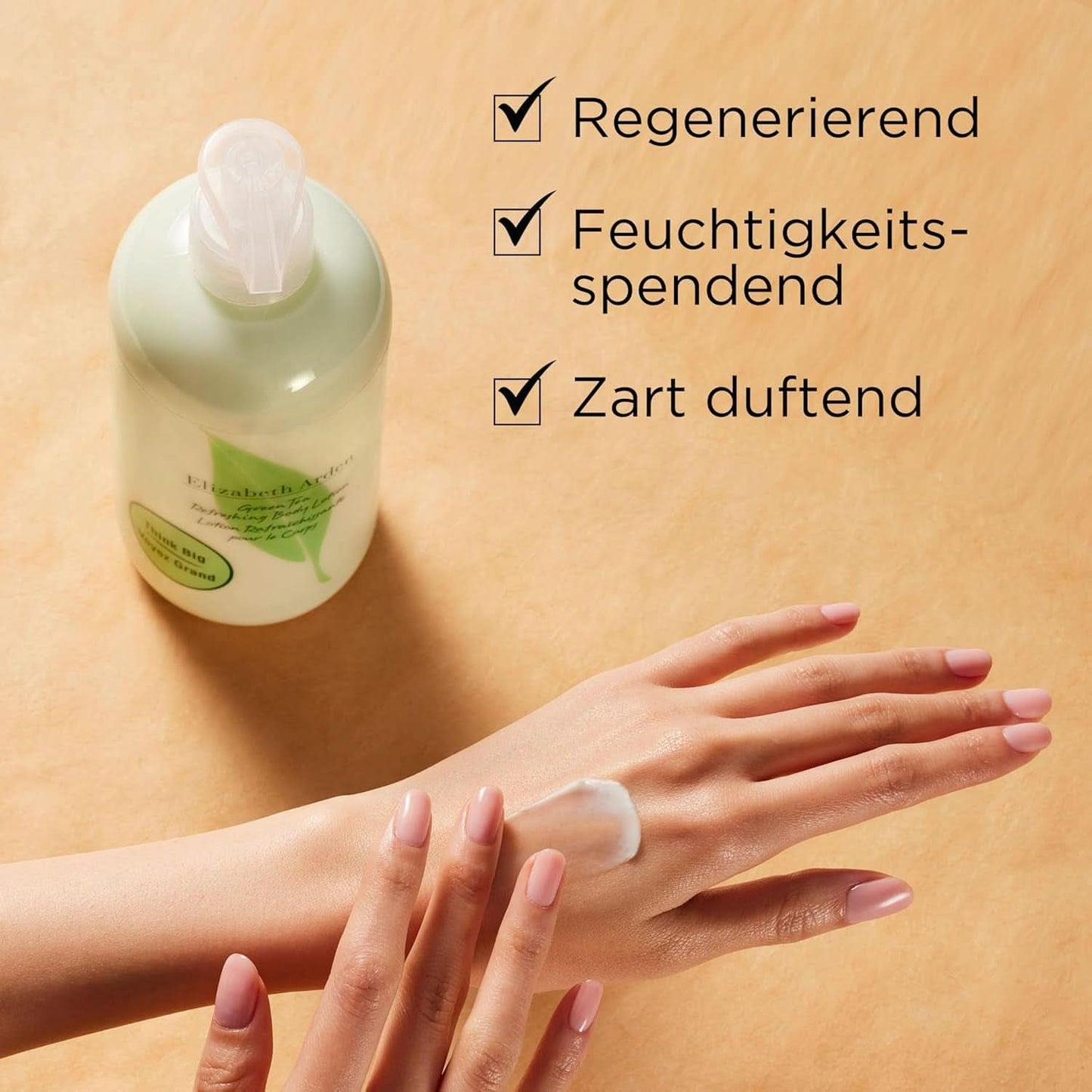 Elizabeth Arden - orzeźwiający balsam do ciała o zapachu ekstraktu z zielonej herbaty, 500 ml Prysznic i kąpiel Naty Shop