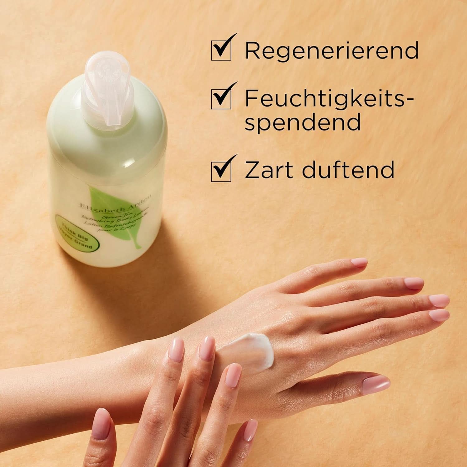 Elizabeth Arden - orzeźwiający balsam do ciała o zapachu ekstraktu z zielonej herbaty, 500 ml Prysznic i kąpiel Naty Shop