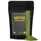 Cupplement Matcha 90 gramów organicznych - Najwyższej jakości sproszkowana zielona herbata - Bez bambusowej trzepaczki i drutu - Kulinarny - Zestaw dla początkujących - Latte - Trzepaczka - Japonia - Proszek - Herbata - Drut - Torba - Smoothie