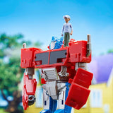 Transformers Earthspark Spin Changer Figurka Optimusa Prime (20 cm) z figurką Robby'ego Malto (5 cm) z 6 figurek Naty Shop
