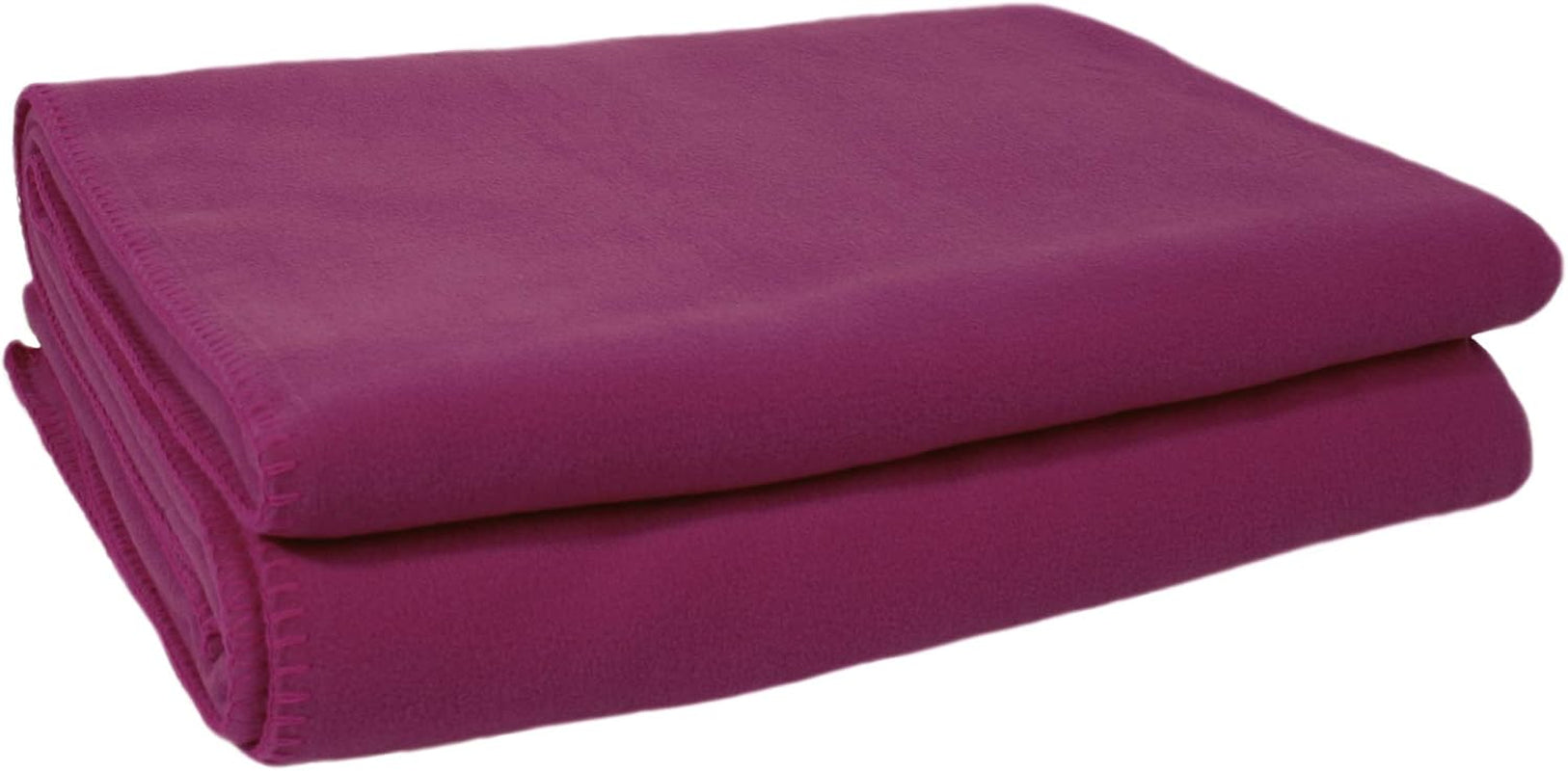 Zoeppritz Decke in Der Farbe: Rot, Aus 65% Poliester, 35% Wiskoza Hergestellt, Grubość: 160X200 Cm, 103291-235-160X200