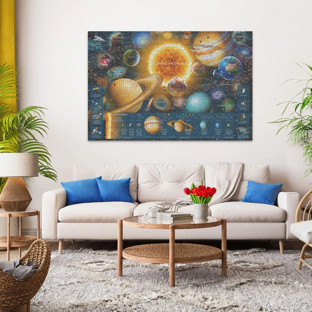 Ravensburger Puzzle 16720 - Układ planetarny - 5000 elementów puzzle dla dorosłych i dzieci powyżej 14 roku życia Puzzle Naty Shop