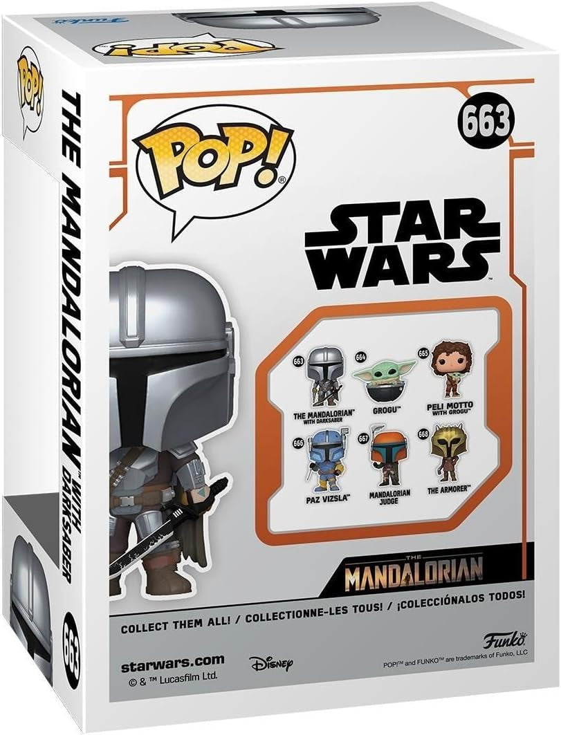 Funko Pop! Winyl: Star Wars: The Mandalorian S9 - winylowa figurka kolekcjonerska - pomysł na prezent - oficjalny towar - zabawka dla dzieci i dorosłych - fani telewizji - figurka modelu dla kolekcjonerów i eksponatów Figurki Sklep Naty