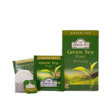 Ahmad Tea - Herbata zielona - Smakowe, pojedynczo pakowane torebki herbaty zawierające 2 g herbaty w porcji - 20 torebek z paskiem (zestaw 2 sztuk)