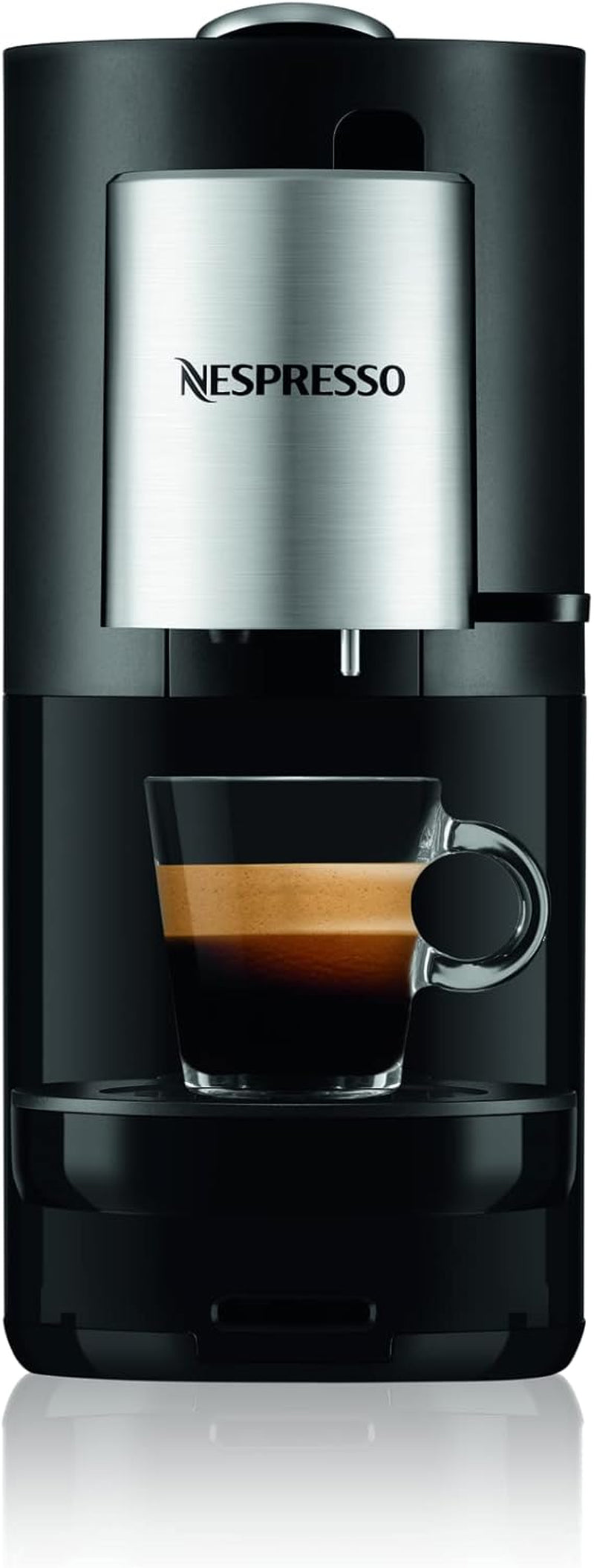Ekspres do kawy Krups Nespresso, ekspres do kawy na kapsułki, styl Espresso Barista, spieniacz do mleka, wyprodukowany we Francji YY4355FD