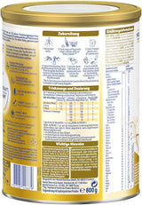 BEBA SUPREME 2 Mleko następne po 6 miesiącu, tylko laktoza, bez oleju palmowego, opakowanie 6 szt. (6 x 800 g) Naty Shop