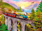 Ravensburger Puzzle 12000795 - Jesienna podróż pociągiem - 1500 elementów puzzle dla dorosłych i dzieci w wieku 14+, Puzzle Naty Shop Tytuł domyślny