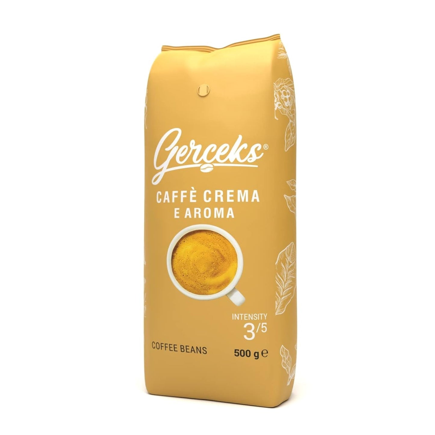 Caffe Crema E Aroma Kaffeebohnen 2kg (4x500g), Barista Kaffee schokoladig und säurearm, Espressobohnen kräftig, Bohnenkaffee mit Arabica und Robusta, fine Crema, idealna dla Milchkaffee
