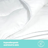 Kołdra Silentnight Summer Breeze do łóżka pojedynczego 2,5 Tog Lekka letnia kołdra idealna na ciepłe noce i gorące sypialnie Hipoalergiczne, można prać w pralce Łóżko pojedyncze 200 x 135 cm Kołdry i kołdry Naty Shop
