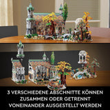 LEGO Icons Władca Pierścieni: Rivendell — kolekcja dla dorosłych i zestaw ekspozycyjny zawierający 15 unikalnych minifigurek, w tym Gandalfa, Legolasa, Aragorna i Froda, wyłącznie na Amazon — 10316 Zestawy do budowania Besuche den LEGO-Store