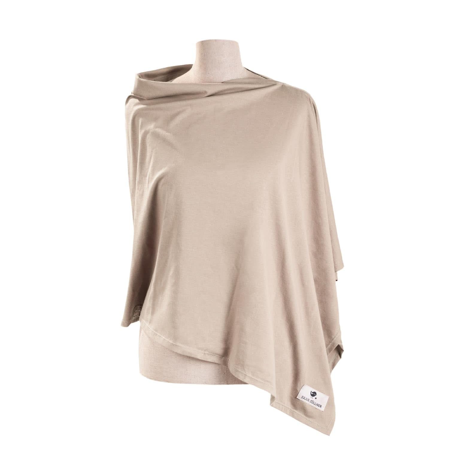 Julius Zöllner Stilltuch Aus 100 Prozent Jersey-Baumwolle, OEKO-TEX STANDARD 100, Made in Germany, Uni Tan Akcesoria Żywność i karmienie piersią Baby Naty Shop Uni Sand