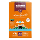 Caffè Mauro Torrefazione Kaffeekapseln Espresso Avvolgente, Intensität 8/10-144 Kapseln Kompatybilny z Kaffeemaschinen der Marke Lavazza* A Modo Mio*, 144 Stück, Hergestellt in Italy