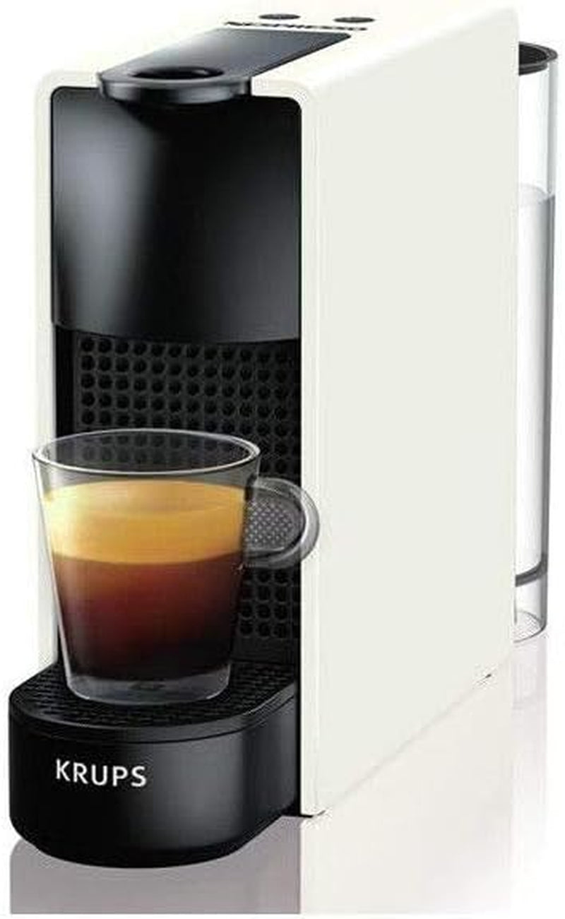 Krups Nespresso Essenza Mini czysty biały ekspres do kawy kapsułka z kawą w stylu Espresso kompaktowy Espresso Barista YY2912FD