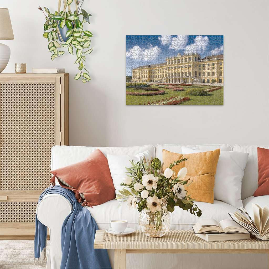 Ravensburger Puzzle 12000353 - Zamek Schönbrunn - 1000-elementowe puzzle dla dorosłych i dzieci powyżej 14 lat, Puzzle Naty Shop