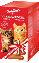 Küfferle kocie języki 10x75g opakowanie zbiorcze, czekolada mleczna, 10 sztuk