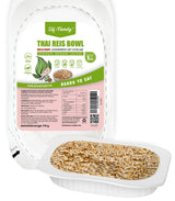 Rodzina Elfów Konjak Reis Thai Brauner Shirataki Bowl - [Diätbox für 1 Wo.] - Instant Jasmin Reis - Fertiggerichte für Mikrowelle - Natürlich Superfoods Mikronährstoffe - Vegan/Low Carb/Fettfrei - 6er Box