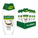Palmolive Naturals Żel pod prysznic z kokosem i mlekiem, 6 x 250 ml Naty Shop Prysznic i kąpiel