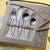 Zestaw sztućców dla dzieci Villeroy And Boch Teddy 4 sztuki, stal nierdzewna 18/10 Kitchen Naty Shop