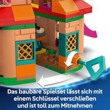 LEGO® Disney Mini Domek Encanto, zabawka konstrukcyjna dla dziewczynek od 5 lat, zabawka fantasy i zestaw konstrukcyjny z mini lalkami Mirabel i Antonio, figurką Kapibary i kluczem 43261 Zestawy konstrukcyjne Besuche den LEGO-Store