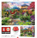 Educa - Puzzle 1500 elementów dla dorosłych | Ogród Japoński. Wymiary: 85 X 60 cm. Zawiera klej do puzzli Fixpuzzle. Przez 14 lat (19937) Sklep Puzzle Naty