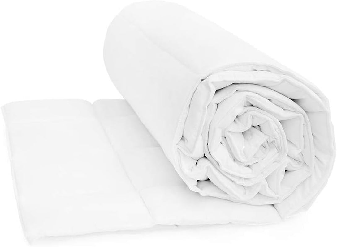 Kołdra 200X200 Cm Kołdra letnia Oekotex 100 mikrofibra zmywalna biała kołdra Kołdry i kołdry Naty Shop Kocyk letni 200 X 200 Cm