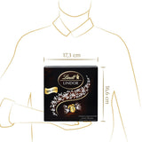 Pudełko upominkowe LINDOR Extra Black 70% Cacao, Czekolada prezentowa, ok. 15 trufli LINDOR, 186 g (opakowanie 2 szt.)