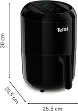 Tefal EY3018 Easy Fry Kompaktowa frytkownica na gorące powietrze, 1,6 l, 6 programów gotowania Sprzęt AGD Naty Shop