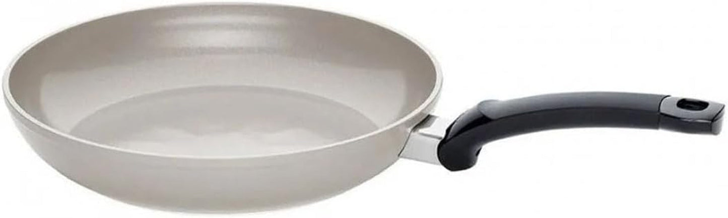 Fissler Ceratal Classic 2-częściowy zestaw, aluminium, z powłoką ceramiczną (24+28 Cm), nieprzywierająca - indukcyjna, szare Garnki i patelnie Naty Shop 1 sztuka 20 Cm
