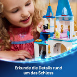 LEGO® Disney Zamek księżniczki Kopciuszek i powóz konny, zestaw dla dziewczynek od 6 lat, fantastyczna zabawka z księżniczką Kopciuszkiem i uroczymi minilaleczkami księcia, pomysł na prezent dla fanów Disneya 43275 Zestawy do budowania Szukaj w sklepie LEGO