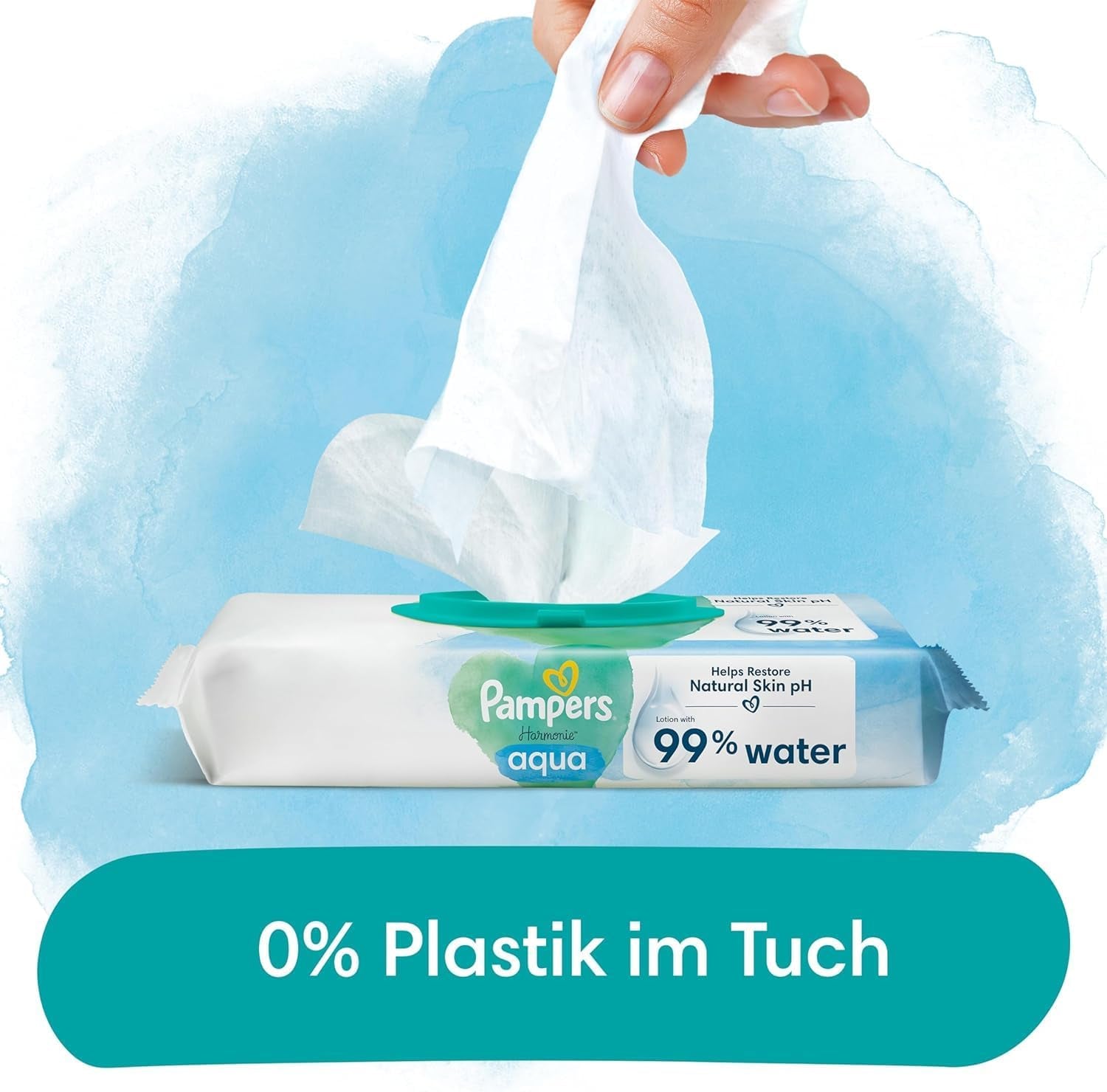 Wirtualny pakiet: Harmony rozmiar 1 i chusteczki nawilżane Aqua