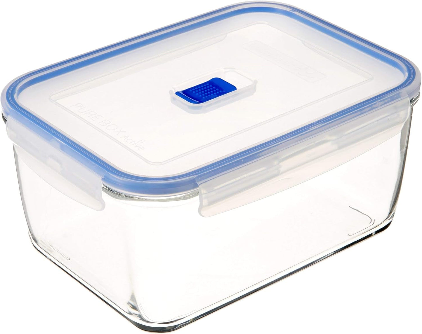 Pojemniki hermetyczne Pure Box Active prostokątne - 197cl Bicolor Pudełka do przechowywania żywności Naty Shop Prostokątne 2900 ml