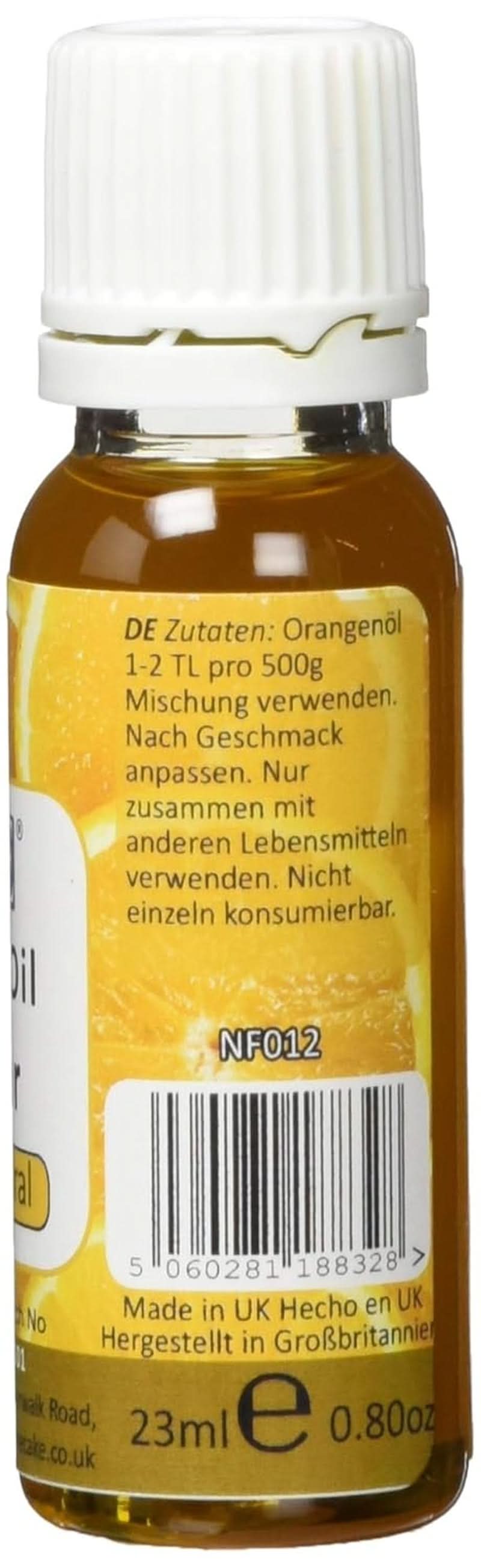 100% naturalny aromat pomarańczowy, 25 ml Aromas Naty Shop