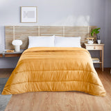 Pikolin Home - Dwustronna kołdra 300 G - dwukolorowe wypełnienie Nordic - do łóżka 150 - wygodna, ciepła, oddychająca, niebieska, 240 X 220 cm Kołdry i kołdry Naty Shop