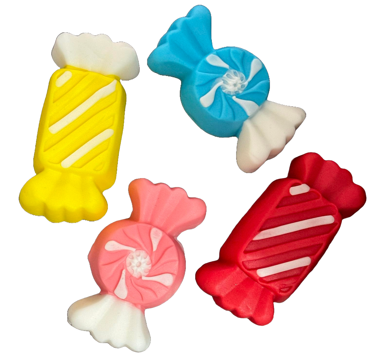 Zestaw 4 jadalnych dekoracji cukrowych, dekoracje cukierkowe ze sklepu Sugar Paste Nati