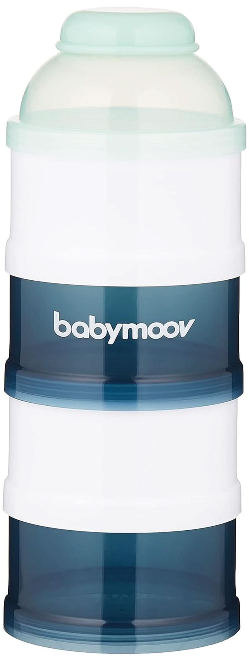 Babymoov Milchpulver-Portionierer, Arctic Blue, 4 Fächer Akcesoria Żywność i karmienie piersią Sklep Bebe Naty