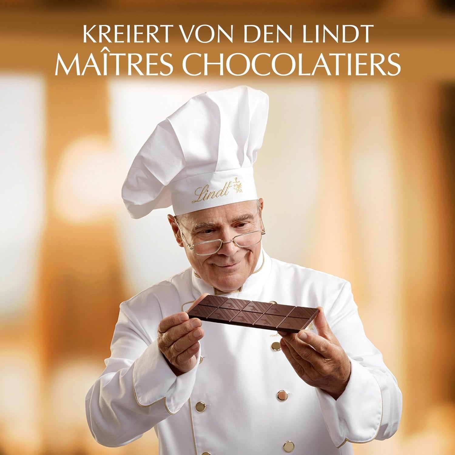 Lindt EXCELLENCE Karmel i sól morska - Ciemna czekolada | Batonik 100g | Z Karmelem i Solą Morską (Fleur de Sel) | Intensywny smak kakaowy | Czekolada ciemna